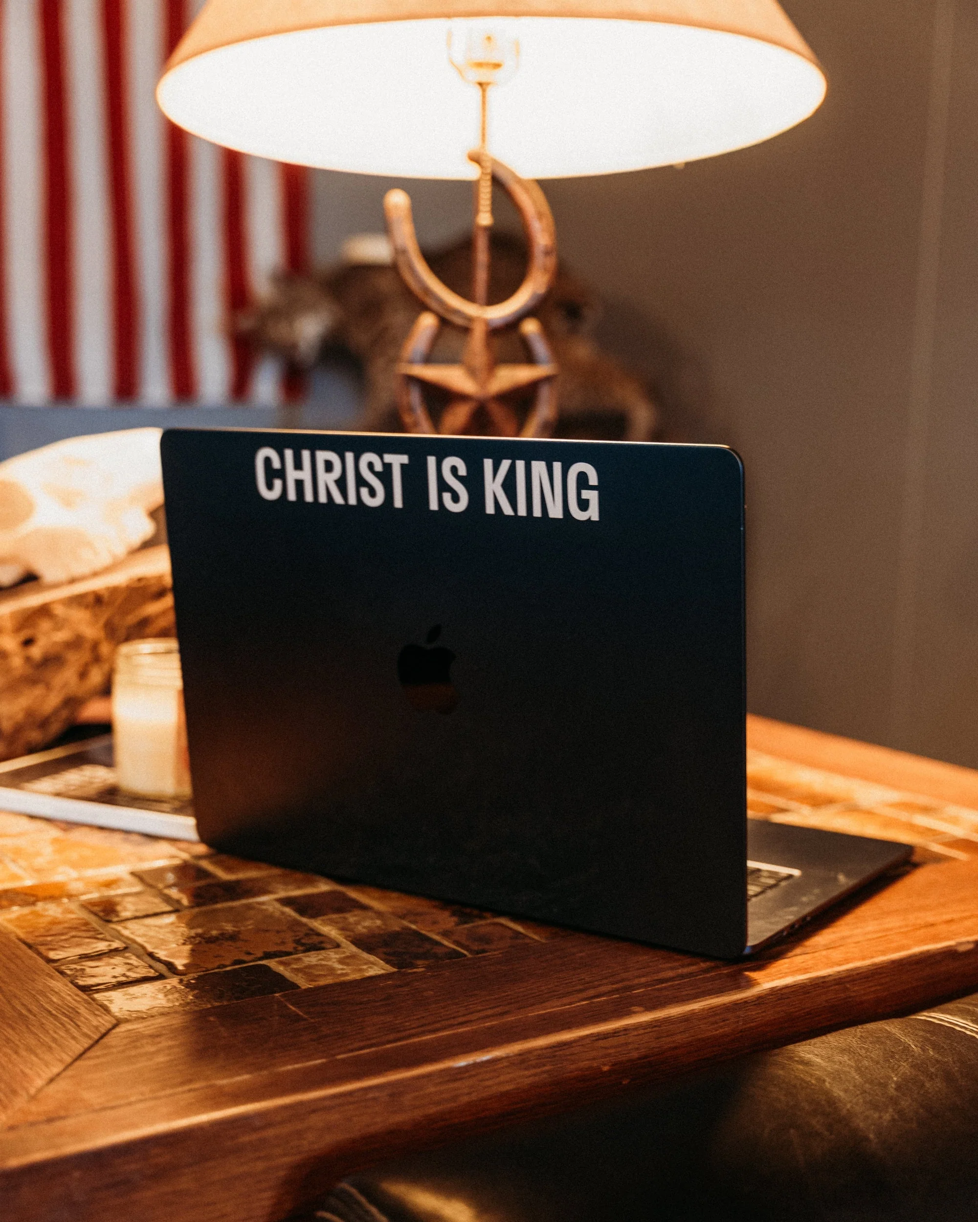 Christ Is King Decal - Image 3