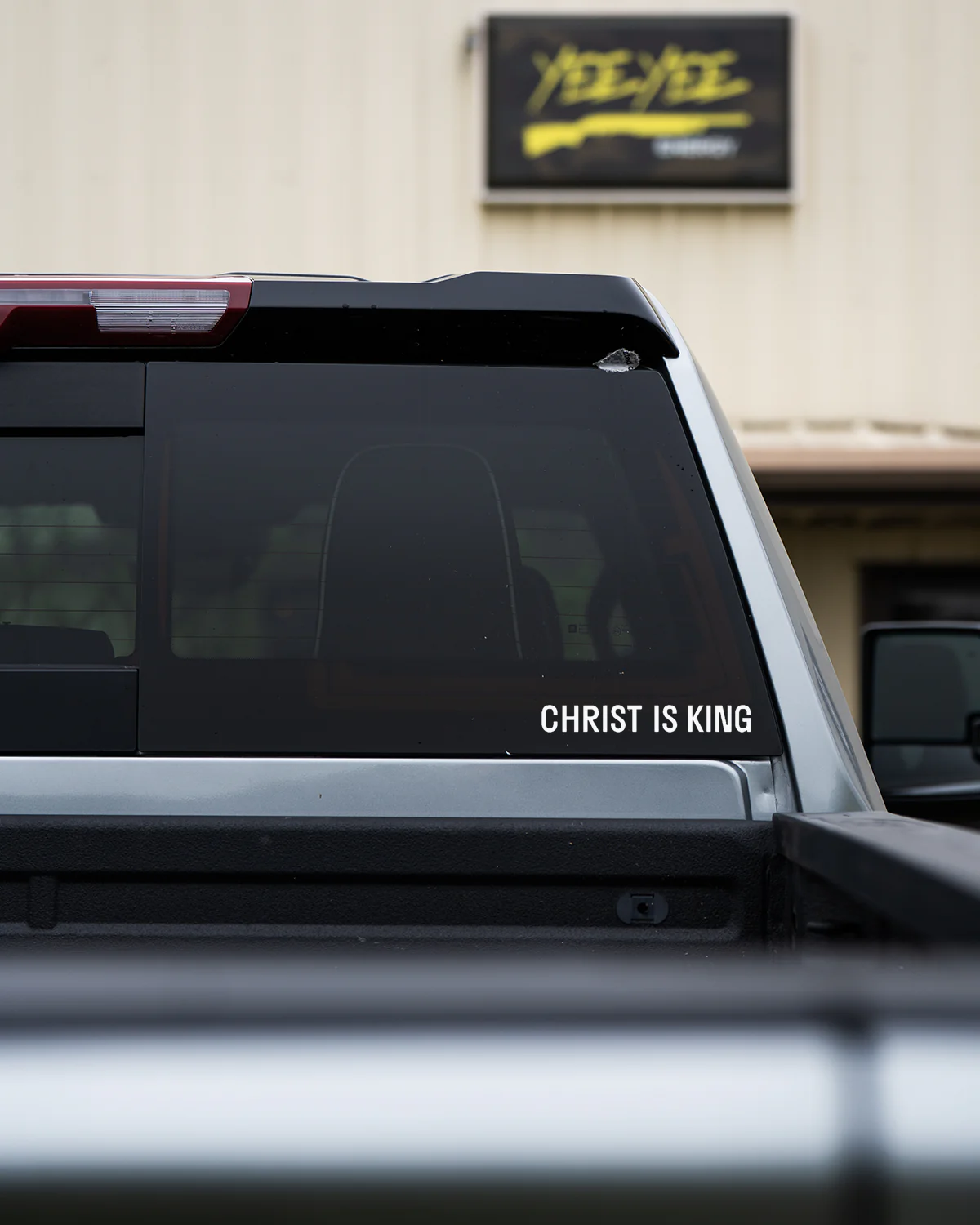 Christ Is King Decal - Image 4