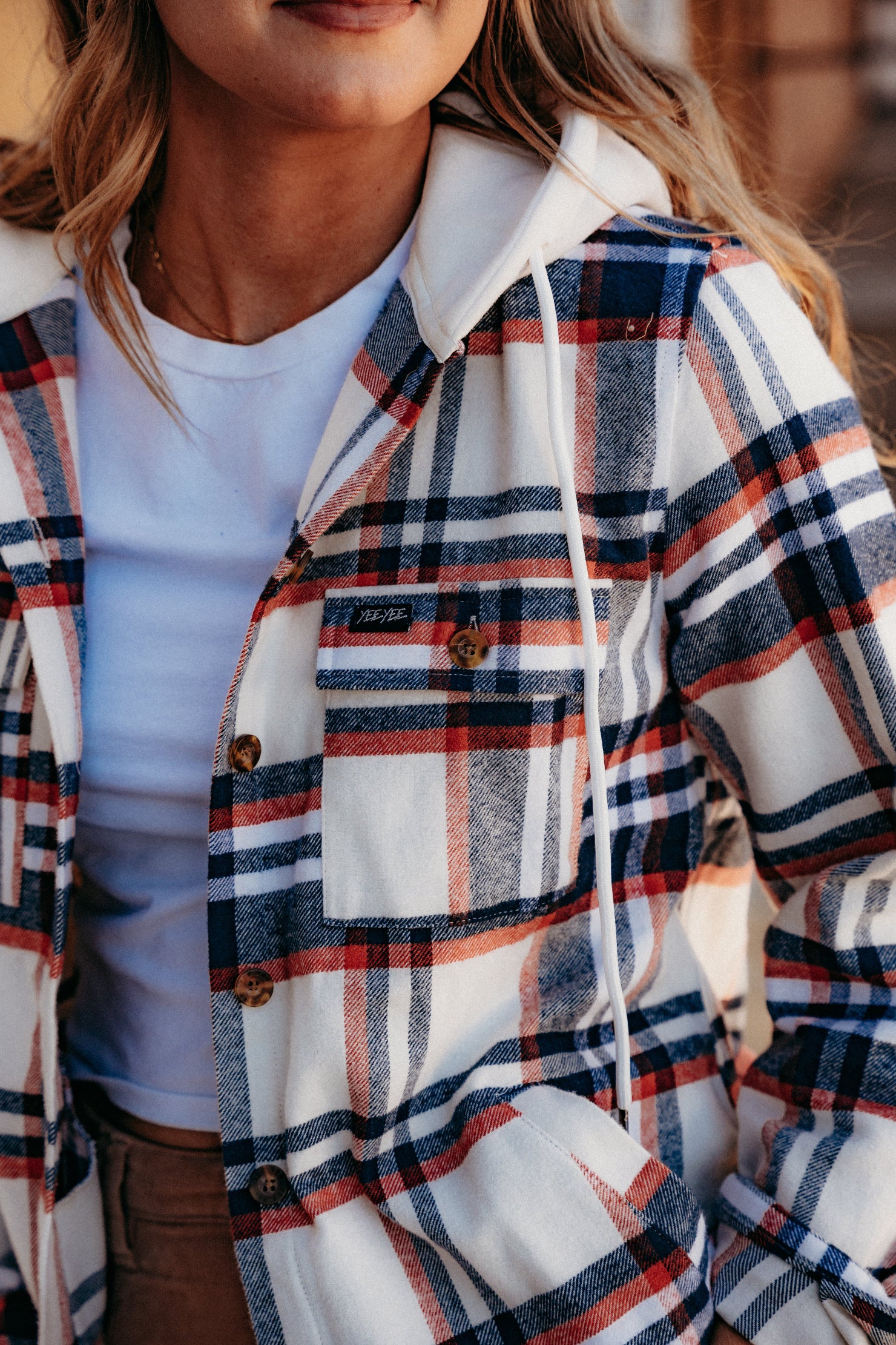 Sunset Hooded Flannel - Image 8