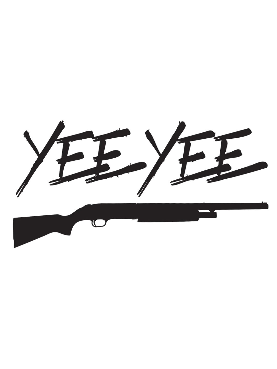 Yee Yee Shotgun Decal (6") - Image 8